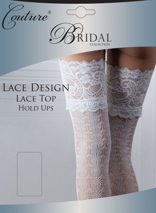 Couture Bridal Lace Design Lace Top Hold Ups