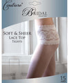 Couture Bridal Soft & Sheer Lace Top Tights