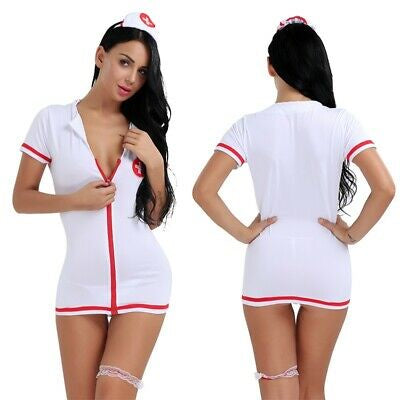 Sexy Nurse 4pc Costume