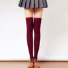 Cotton Blend Over the Knee Sock (Cable Knit)