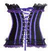 Cupped Ruffle Corset with Zip