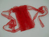 Lace slip-knot open crotch G-String