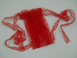 Lace slip-knot open crotch G-String