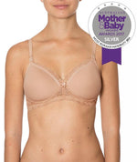 Gorgeous Mama Lace N  Bra NUDE front